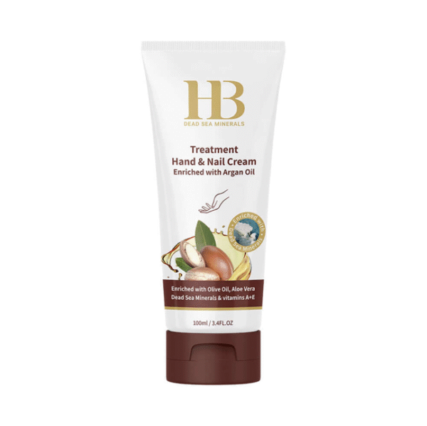 crema de manos y uñas enriquecida con aceite de argán 100ml