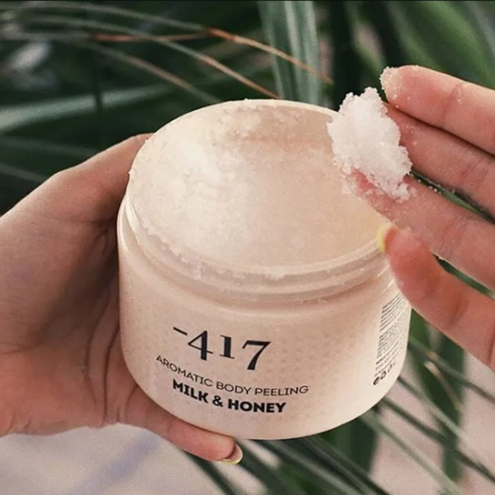 exfoliante corporal aromático – leche y miel 400g exfoliante corporal aromático – leche y miel 400g